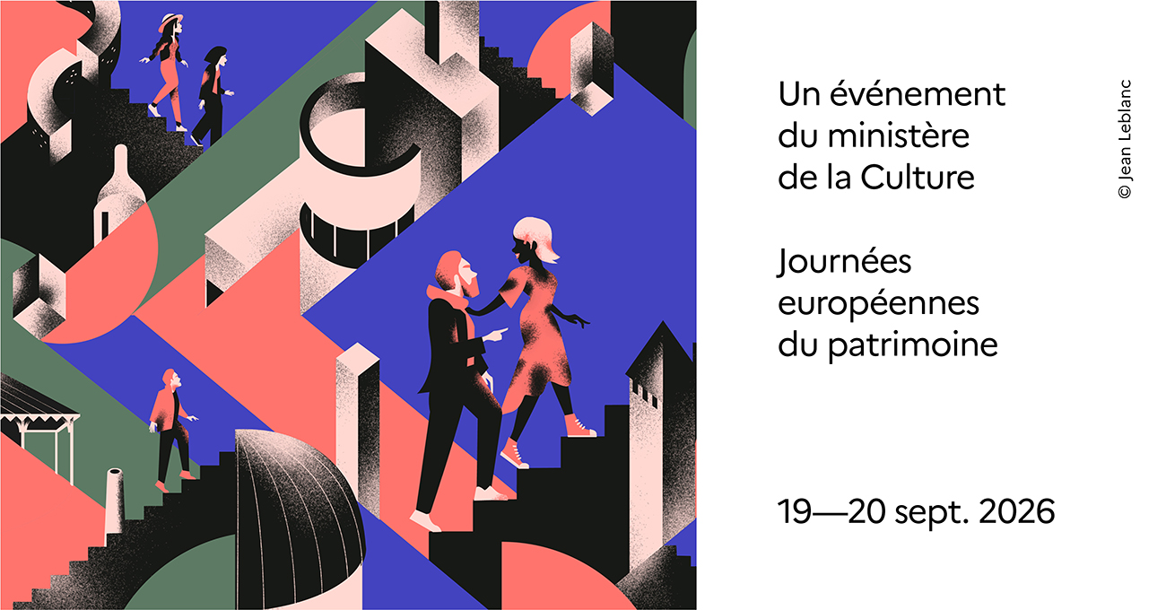 Visuel officiel des JEP 2026